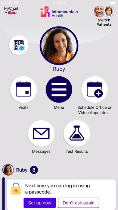 Intermountain Health CO/MT/WY Screenshots