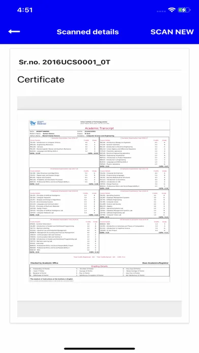 Ảnh chụp màn hình của IIT Jammu Doc Verify