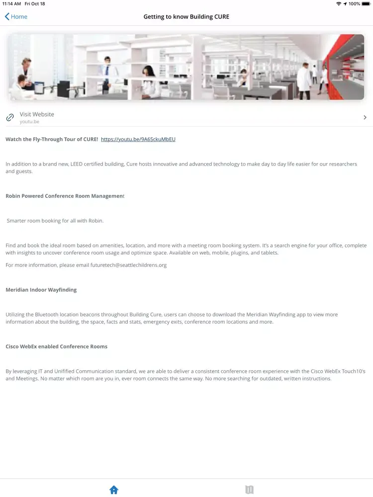 تصاویر Building Cure Navigator iPad 
