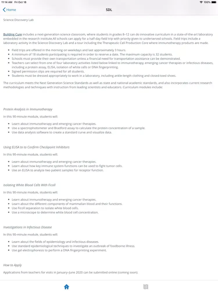 تصاویر Building Cure Navigator iPad 