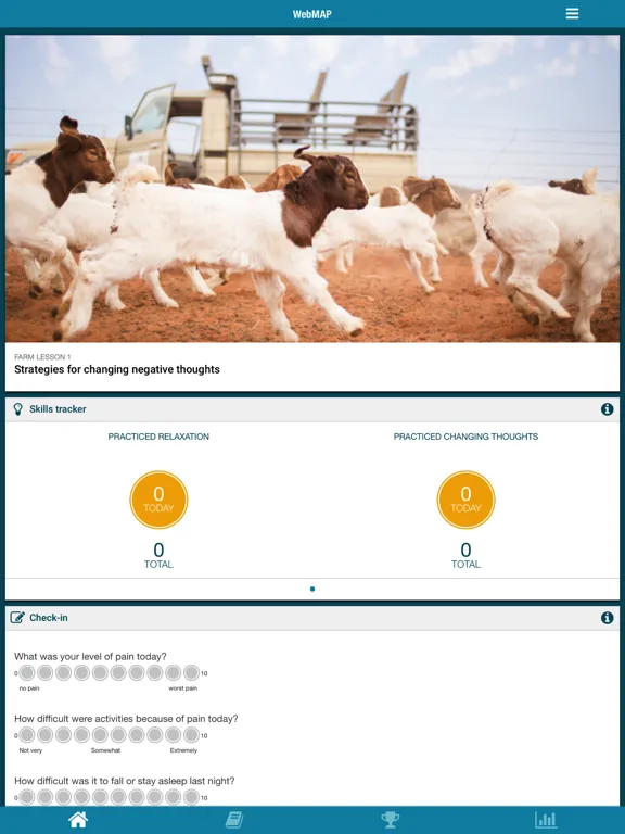 WebMAP Onc iPad  سکرین شاٹس