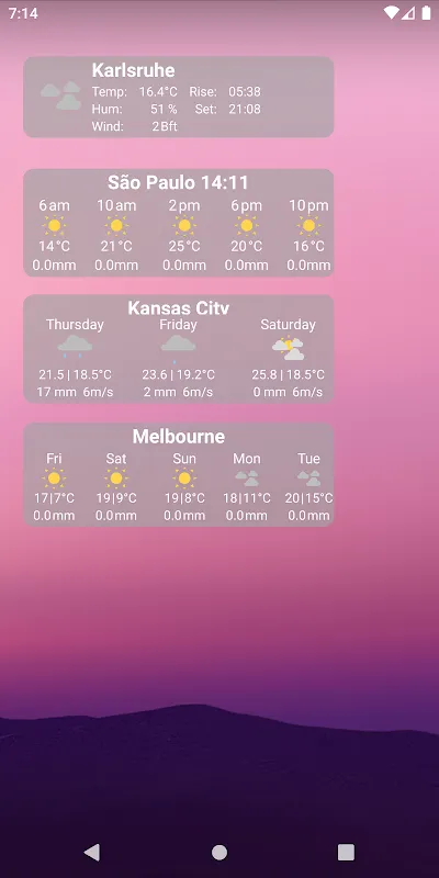 Weather স্ক্রিনশট
