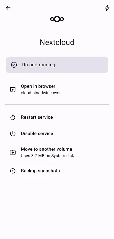 SelfPrivacy应用截图