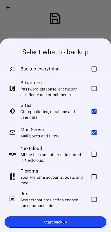 SelfPrivacy应用截图