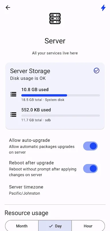 SelfPrivacy应用截图