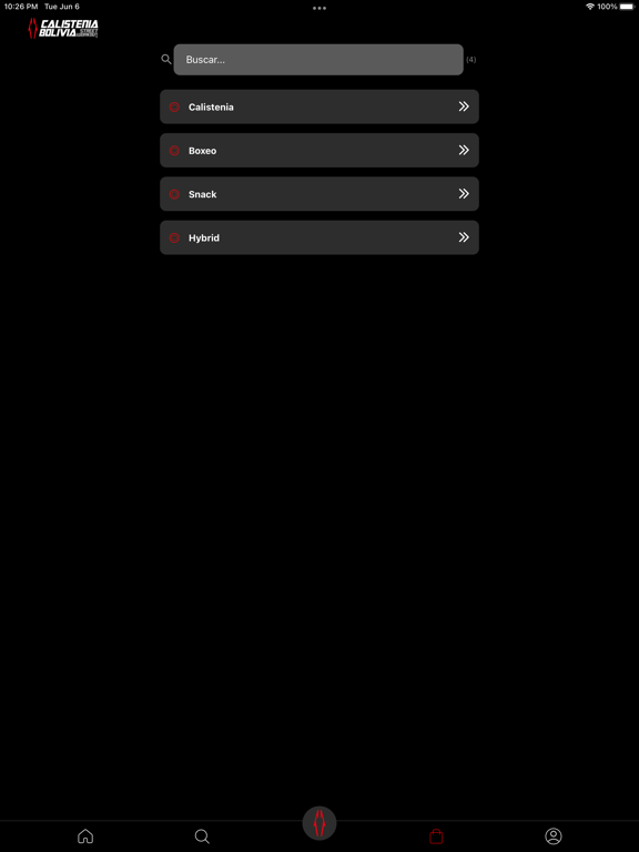 Calistenia Bolivia iPad  Screenshots