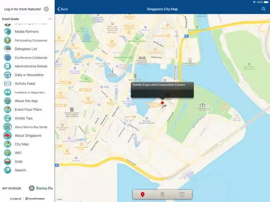 Zrzuty ekranu SIRC Singapore iPad 