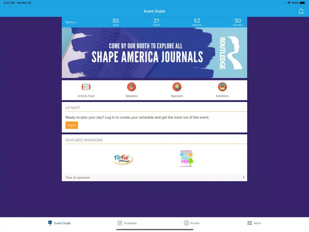 SHAPE America iPad 应用截图