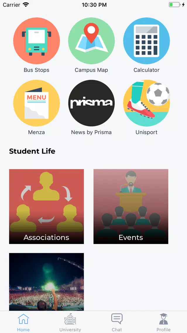 Capturas de pantalla de Sharing CampusApp - St. Gallen