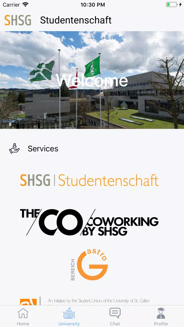 Capturas de pantalla de Sharing CampusApp - St. Gallen