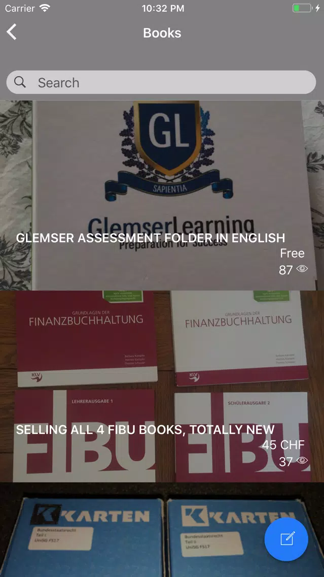 Capturas de pantalla de Sharing CampusApp - St. Gallen