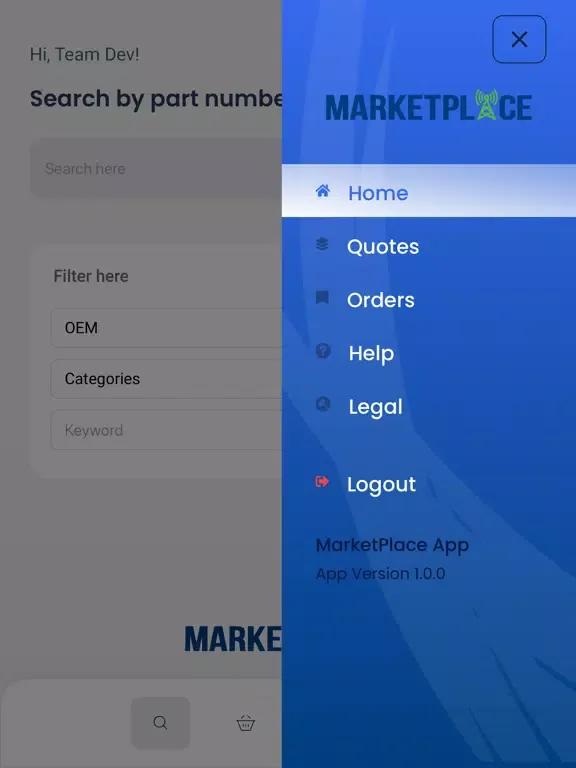 Shields MarketPlace iPad  Ekran Görüntüleri