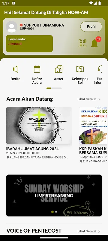 Tabgha HOW-AM Screenshots