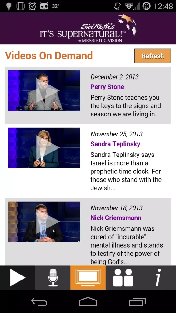 Sid Roth's It's Supernatural! 스크린샷