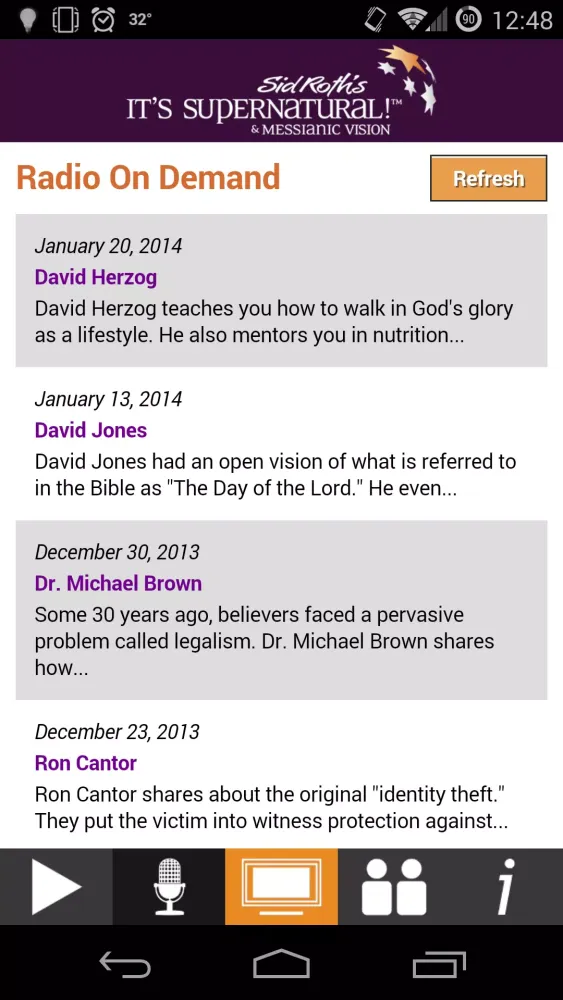 Sid Roth's It's Supernatural! 스크린샷