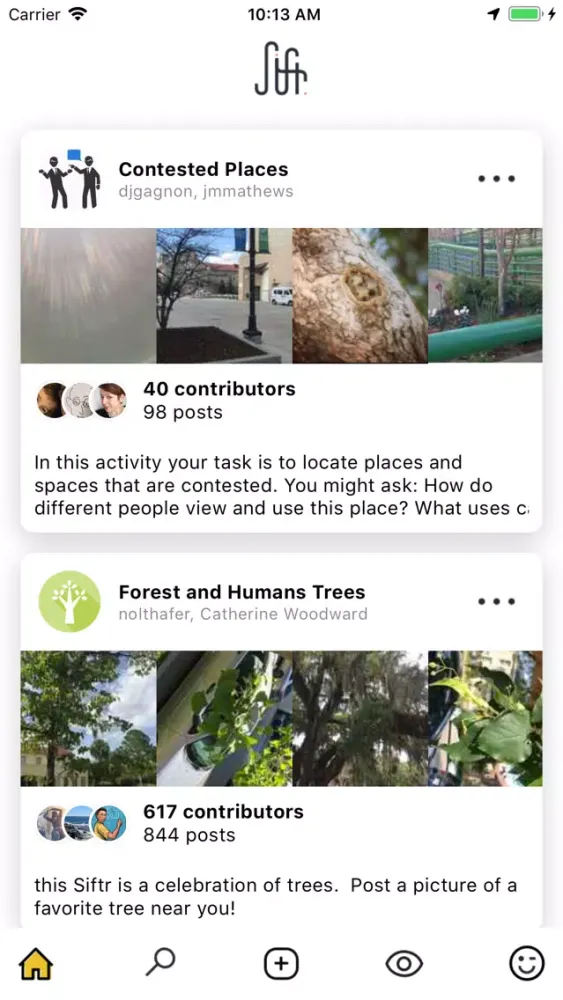 Siftr - Explore Your World应用截图