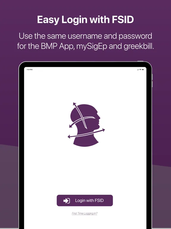 BMP App iPad  Screenshots