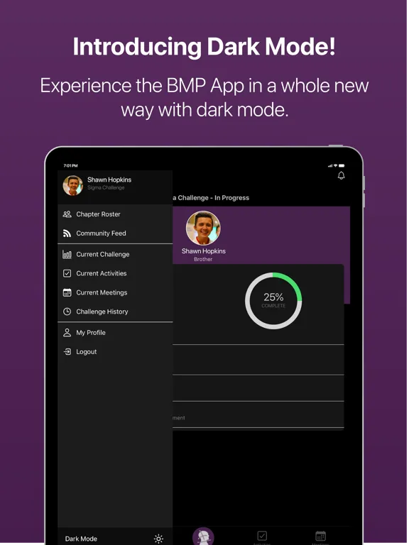 BMP App iPad  Screenshots