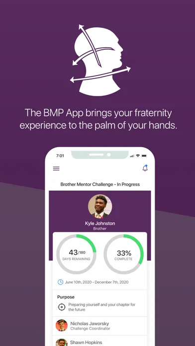BMP App Screenshots