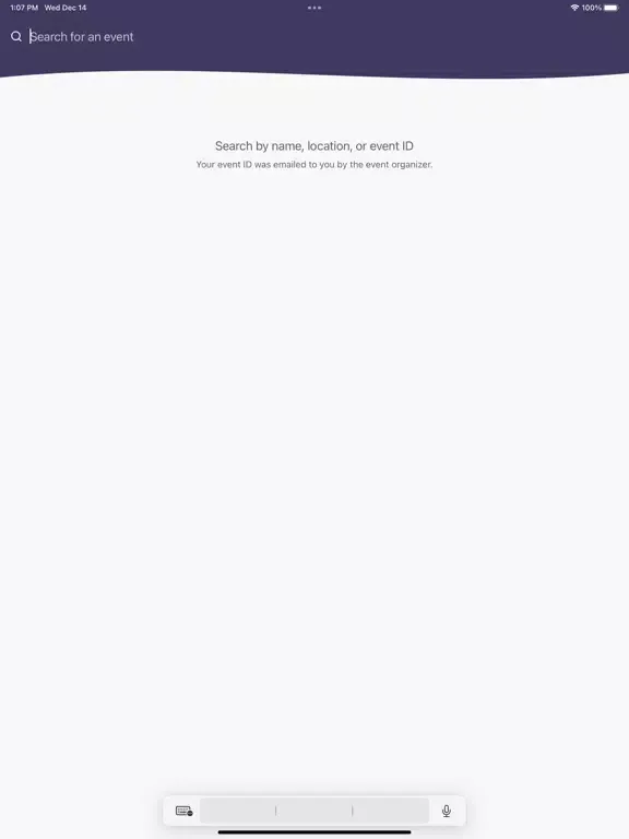 تصاویر Sigma Pi Events iPad 