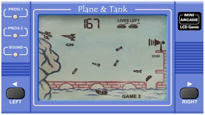 Captures d'écran de Plane and tank LCD Game