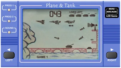 Captures d'écran de Plane and tank LCD Game