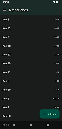 Capturas de pantalla de Outline Keeper