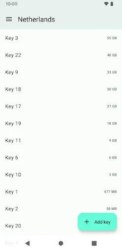 Capturas de pantalla de Outline Keeper