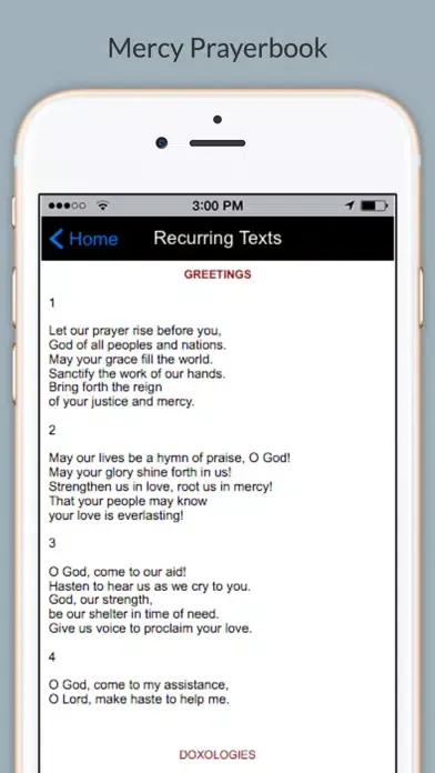 Mercy Prayerbook應用截圖