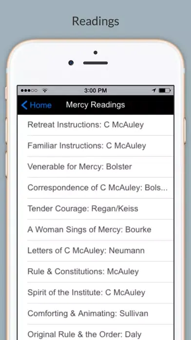Mercy Prayerbook應用截圖
