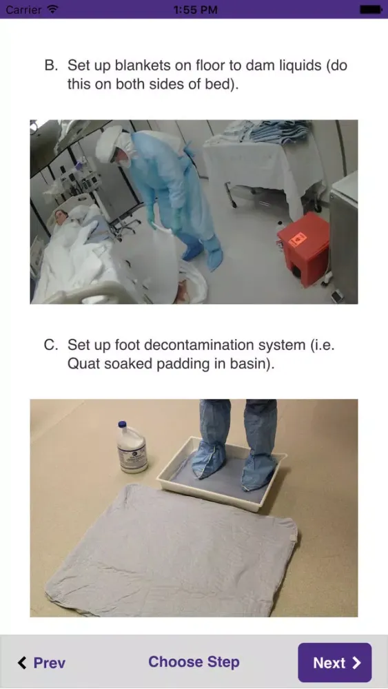 Ebola Patient Hygiene スクリーンショット