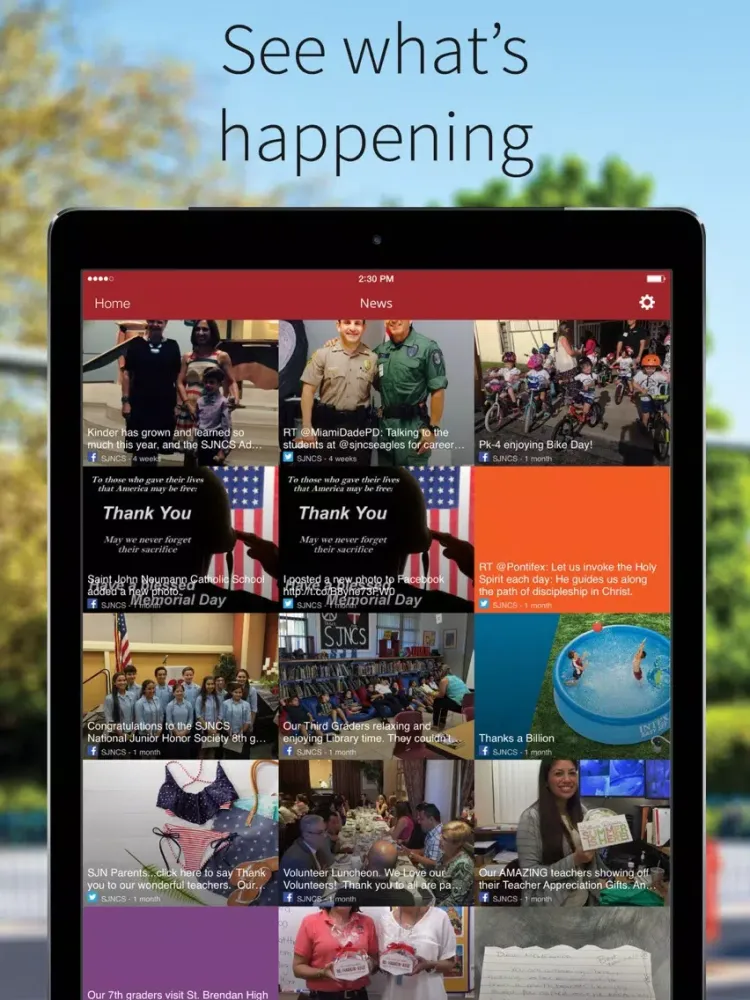 SJNCS Mobile iPad  スクリーンショット