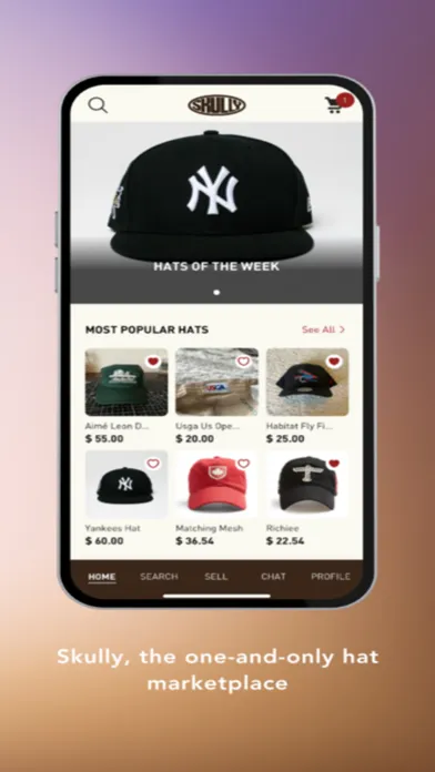 Скриншоты Skully Marketplace