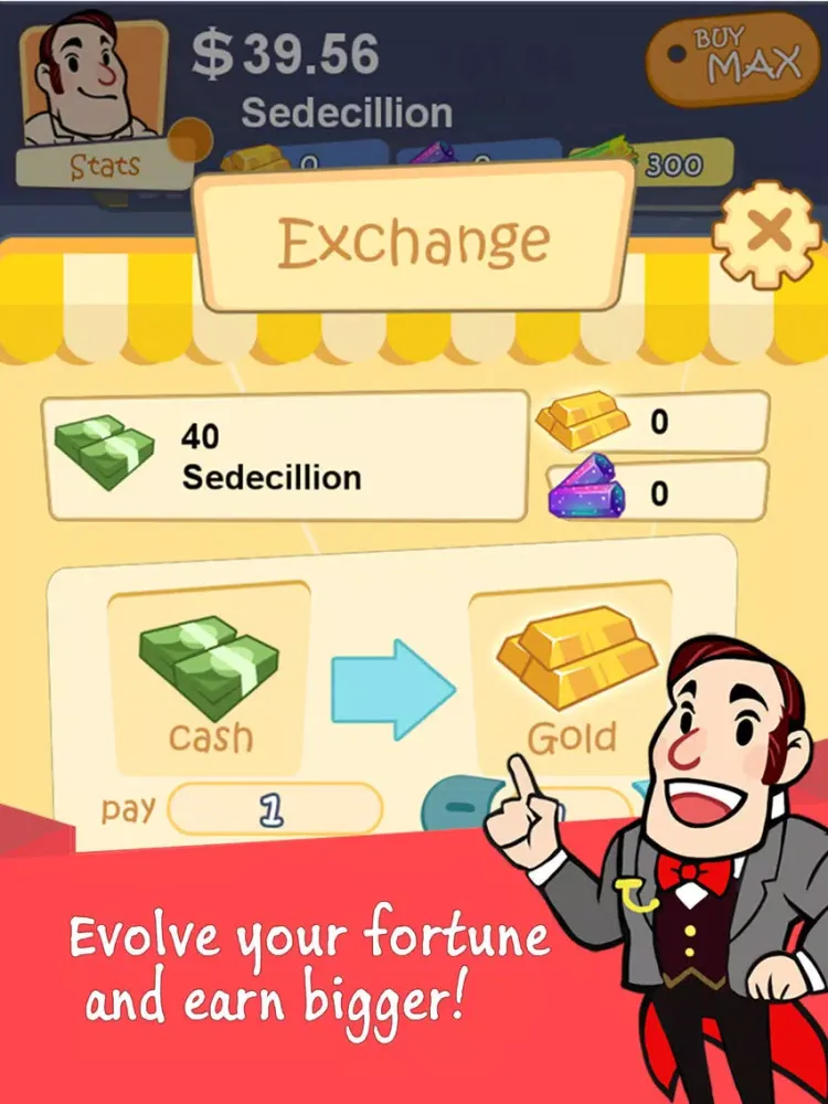 صور Richman Adventure - Idle Clicker Games of Money iPad 