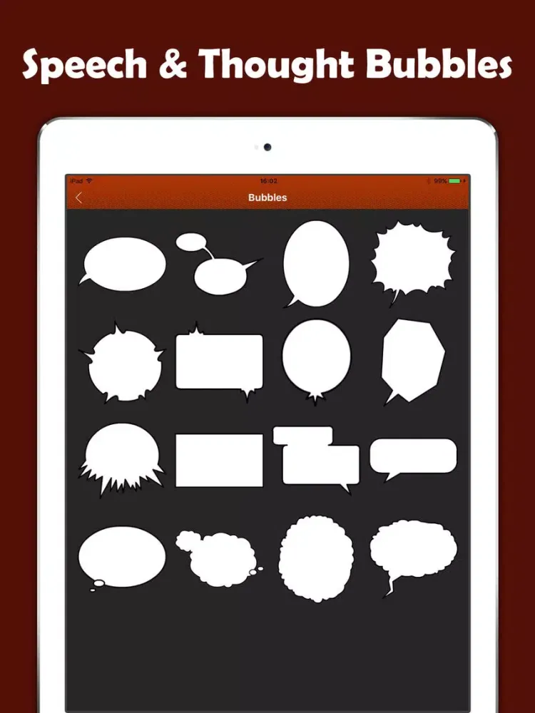 Comic Book Creator - Comic Maker iPad 应用截图