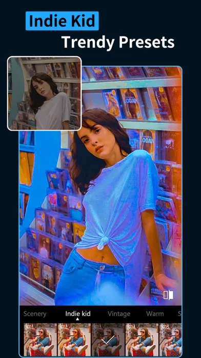 Ảnh chụp màn hình của Presets & Filters - Koloro
