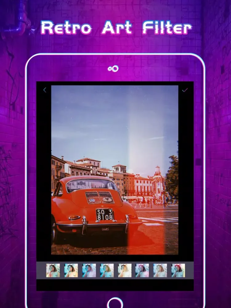 Captures d'écran de Glitchy - glitch & VHS rad cam iPad 