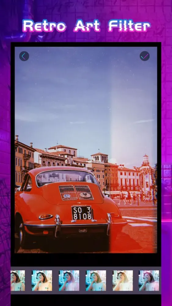 Captures d'écran de Glitchy - glitch & VHS rad cam