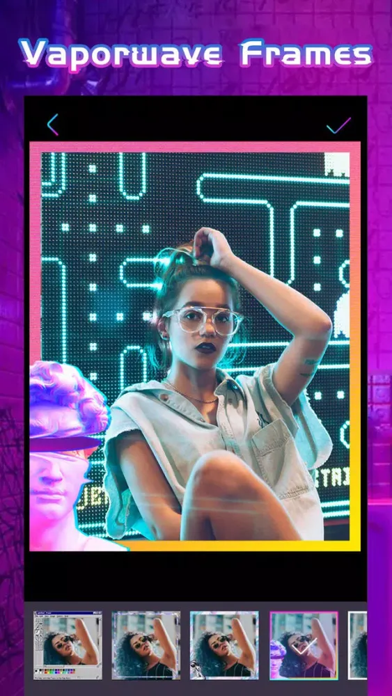 Captures d'écran de Glitchy - glitch & VHS rad cam