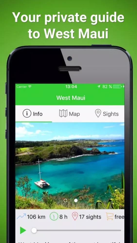 Capturas de pantalla de West Maui SmartGuide