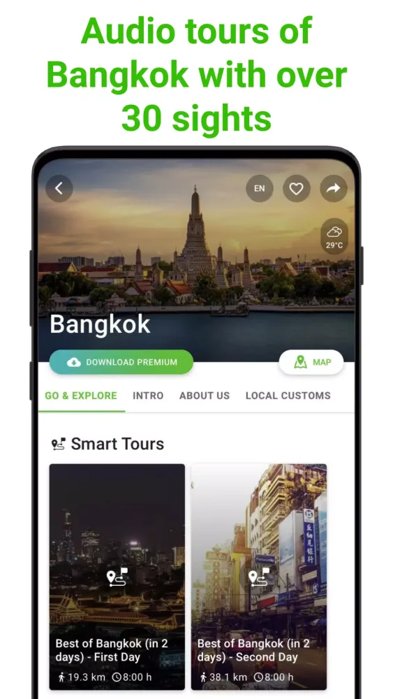 Bangkok Tour Guide:SmartGuide Screenshots