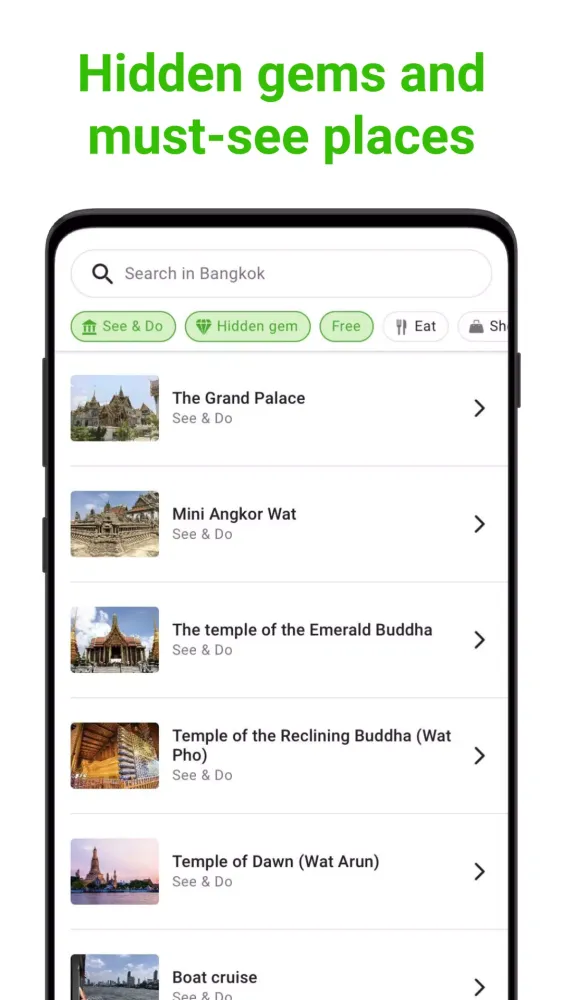 Bangkok Tour Guide:SmartGuide Screenshots