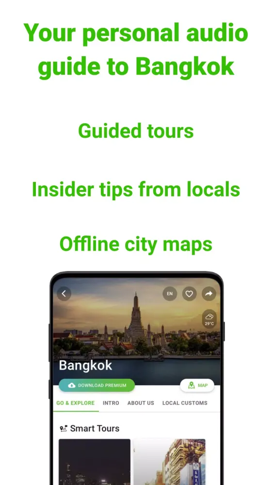 Bangkok Tour Guide:SmartGuide Screenshots