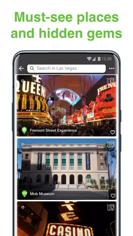 Capturas de tela do CES Las Vegas SmartGuide