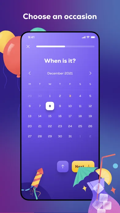 Capturas de pantalla de vimi: video gift tags by me