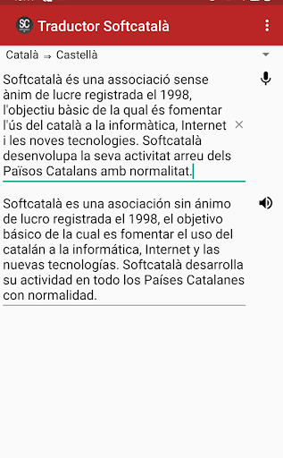 Traductor de Softcatalà Screenshots