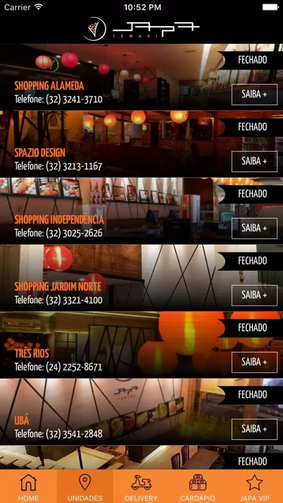 Capturas de pantalla de Japa Temaki