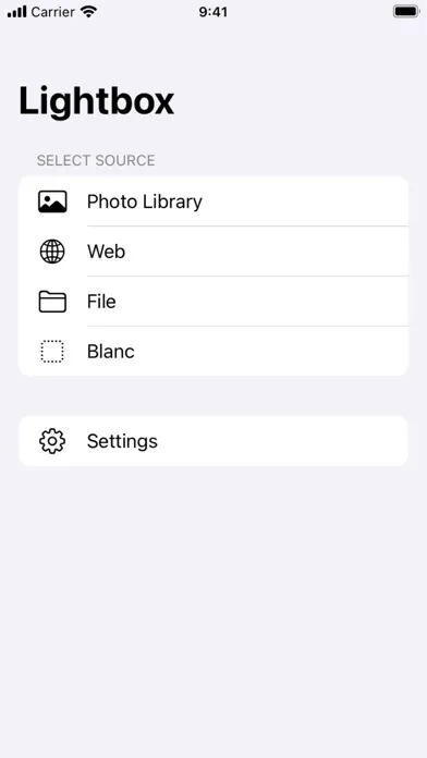 Скриншоты Lightbox for Tracing