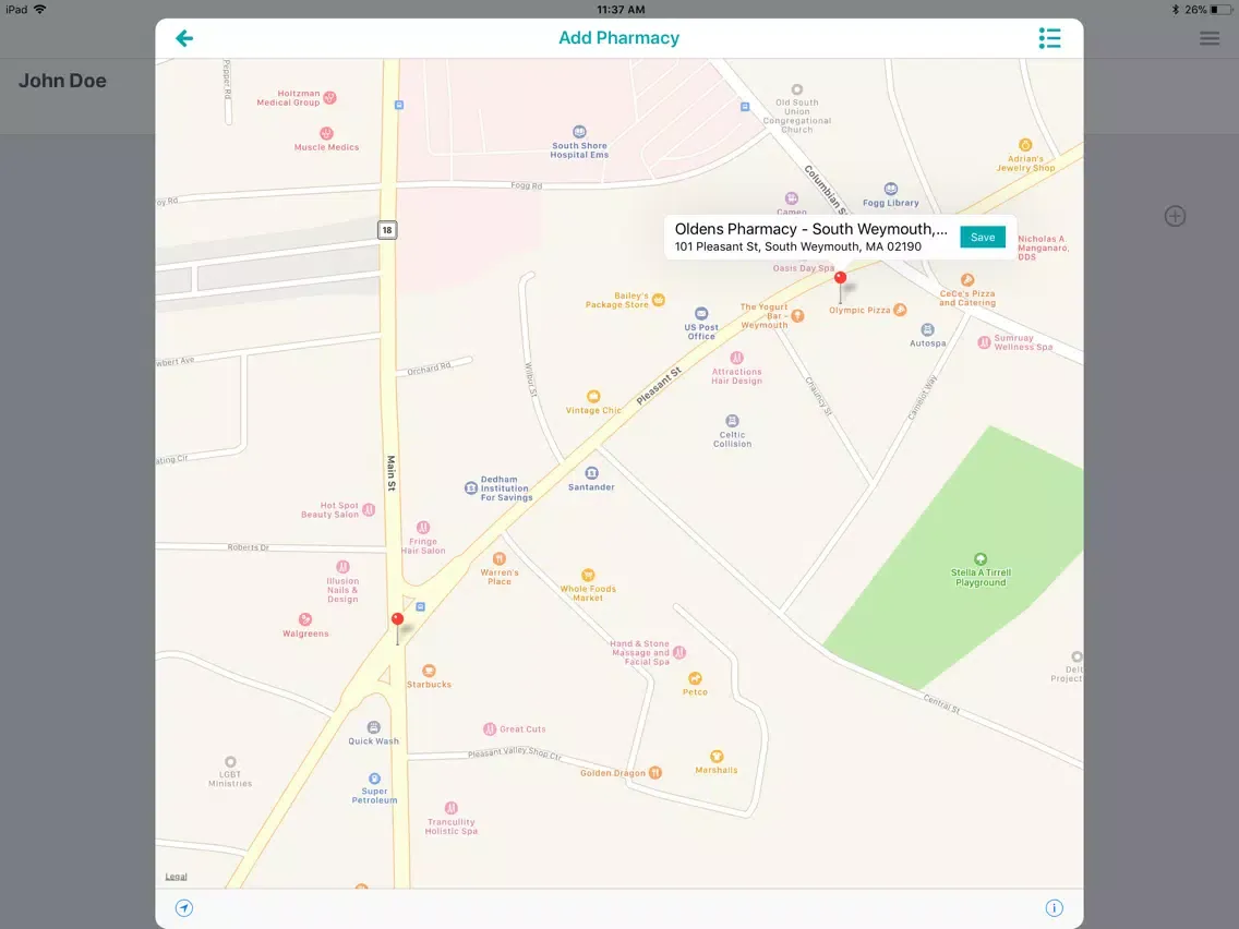 South Shore CareNow iPad 应用截图