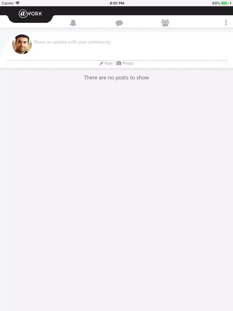 @work Space iPad  स्क्रीनशॉट